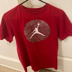Red Jordan shirt